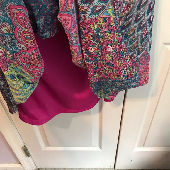 Sold‼️MSK Women’s Mini Sleeveless Dress Multi - Picture 5 of 8